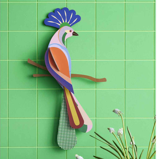 Paradiesvogel Wanddekoration aus Papier - studio ROOF