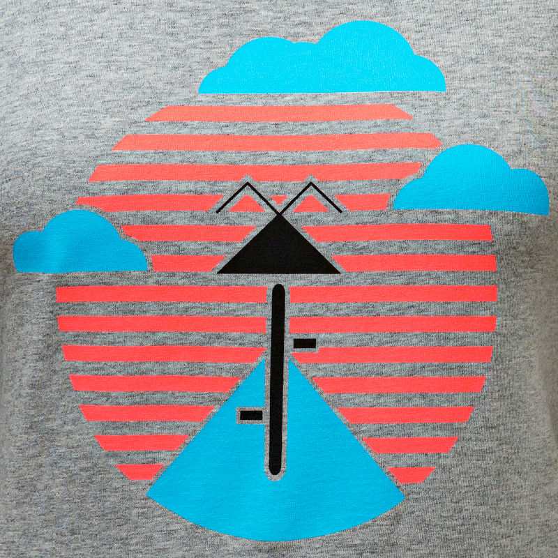 Damen T-Shirt Sundown Cycling