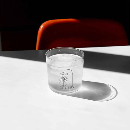 Self Care Glas Medium 350 ml - yahya studio
